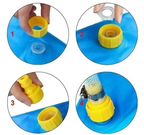 Alfombra Splash Pad de 1 metro