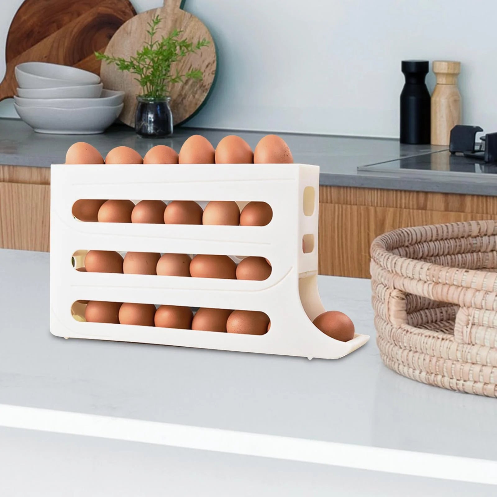 Dispensador De Huevo 4 Niveles huevera